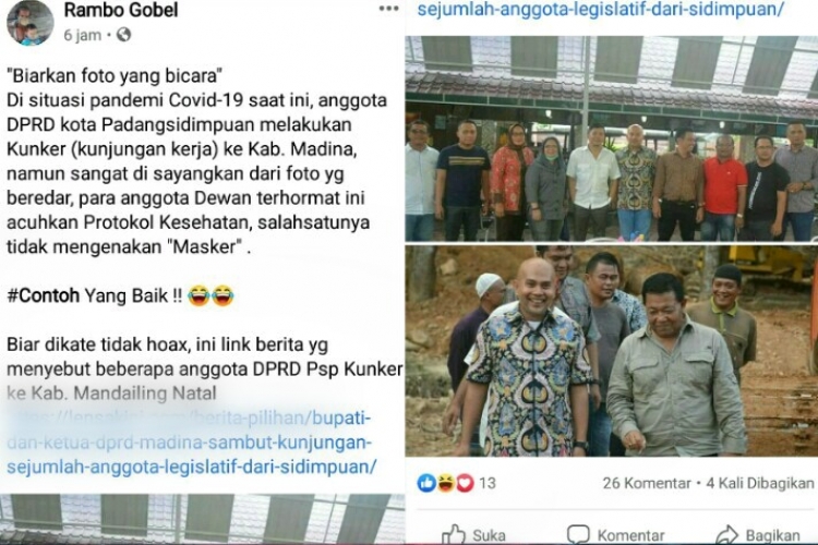 Kunker DPRD Padangsidimpuan ke Madina Tuai Polemik
