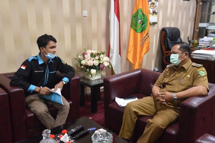 Mahasiswa Pema Pasid UIN Sumut Audiensi Bersama Walikota