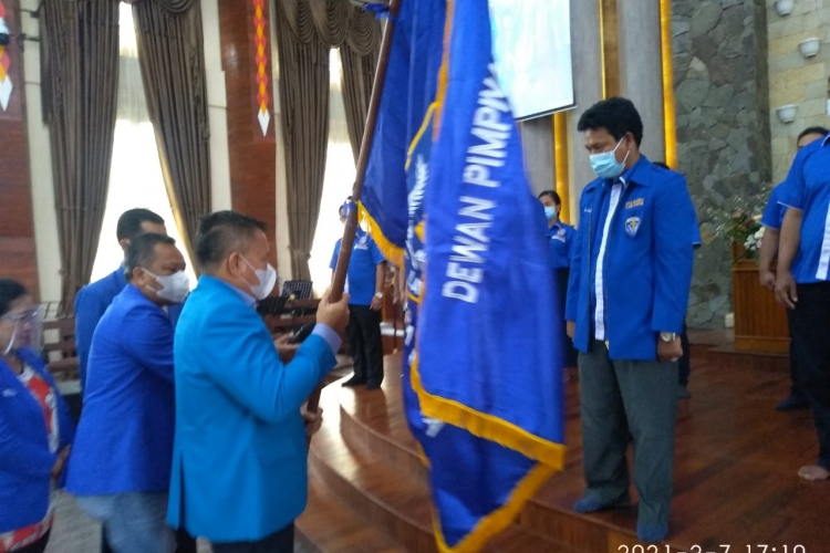 Ketua GAMKI Sumut Resmi Lantik Pengurus DPC Karo Masa Bakti 2019-2022