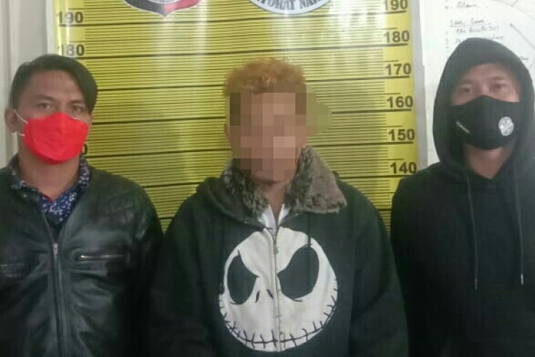 Polsekta Berastagi Tangkap Juru Tulis Tolam 