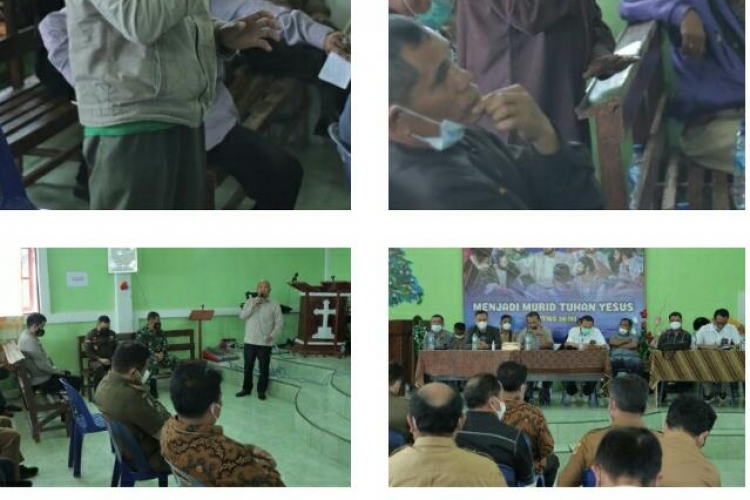 Bupati Dairi Bersama Forkopimda Hadiri Sosialisasi Pansus PT Gruti DPRD