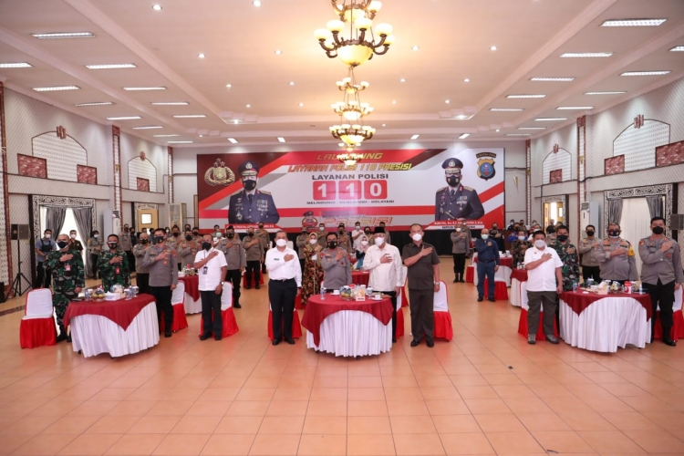 Polda Sumut Luncurkan Panggilan Darurat 110