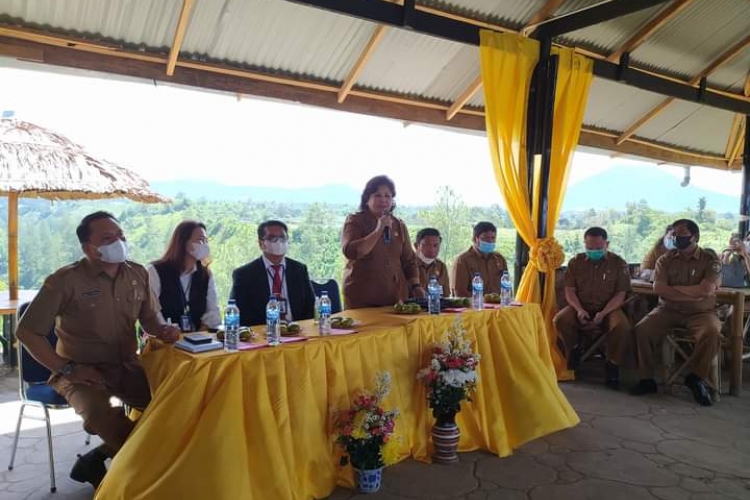 Bupati Karo Sambut Kunker Kakanwil DJPb Provinsi Sumut