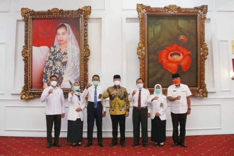 Terima Kunjungan Silaturahmi Ketua PTA Gubernur Rohidin Ajak Perkuat Sinergitas