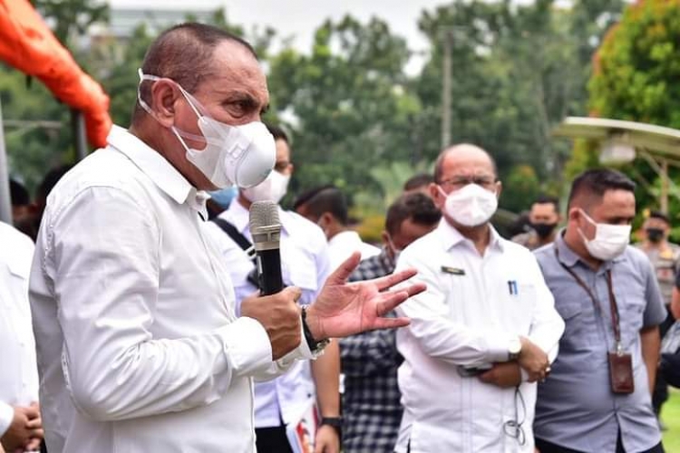 Resmikan Tempat Isoter Ini Harapan Gubernur Edy