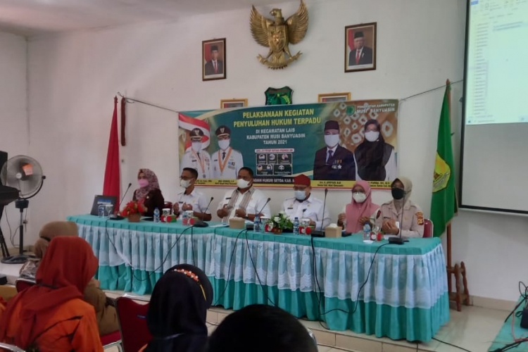 Tingkatkan Pengetahuan Hukum Pemkab Muba Gelar Penyuluhan Hukum Terpadu