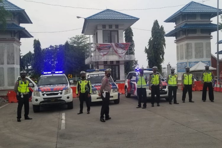 Satlantas Polres Kendal Laksanakan Patroli Antisipasi Balap Liar