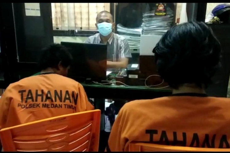 Beraksi Bagaikan Spiderman Polsek Medan Timur Ciduk Pelaku Pencurian