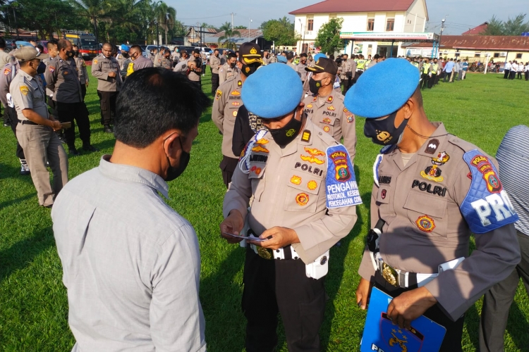 Poldasu Gelar Ops Gaktiblin di Polresta Deli Serdang
