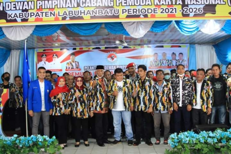 Wabup Labuhanbatu Hadiri Pelantikan PKN