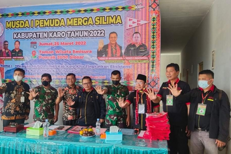 Beres S Brahmana Kembali Terpilih Jadi Ketua DPD PMS Karo