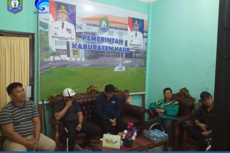 Wakil Bupati Kaur, Diskominfotik Gelar Meeting bersama MNC Group