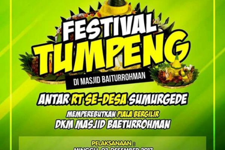Penyebaran Poster Festival Tumpeng 