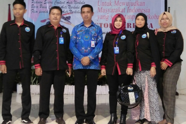 Foto Bersama Kepala BNNK Bengkulu dan Ketua DPD GANN Provinsi Bengkulu