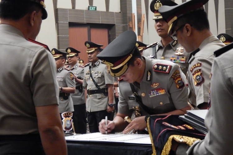 AKBP Asep Darmawan Resmi Jabat Kapolres Kampar