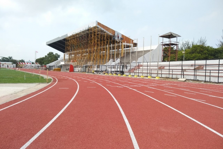 Venue Atletik Siap Sambut Porwil X