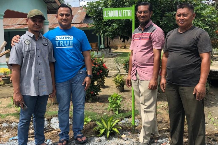 Warga Abadikan Nama AKP Fadlun Al Fitri Jadi Nama Jalan 