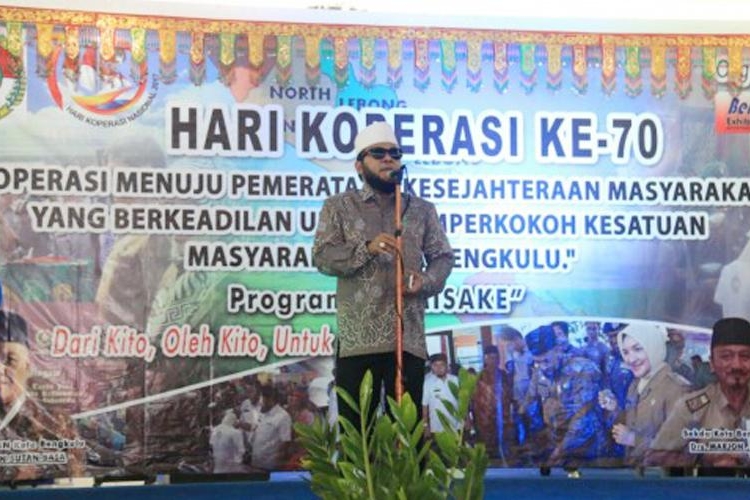Peringatan Hari Koperasi ke 70 di Auditorium, Bencoolen Mall, Selasa (1/8/2017)