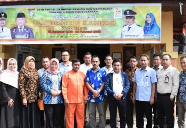 Sukses Kelola Dana Desa Koto Tibun Ditinjau Irjen Inspektorat Kemendes