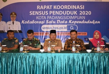 Kolaborasi Satu Data Kependudukan Pemkot Padangsidimpuan Gelar Rakor SP