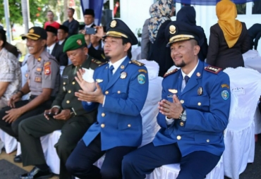 Hadiri HUT Damkar dan dan Satlinmas Wawali Apresiasi Kinerja