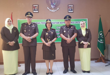 Kejari  Gelar Pisah Sambut Kasi Inteljen