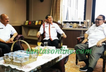 Bupati Karo Temui Ketua DPRD Sumut