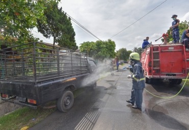 Pemkot Sidimpuan Optimalkan Penyemprotan Cairan Disinfektan