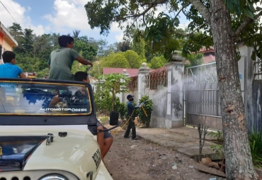 Antisipasi Corona Warga di Sidimpuan Lakukan Disinfektan Mandiri