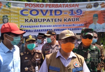 Terima Laporan Gubernur Rohidin Sampaikan Perbatasan Belum Terindikasi Covid-19