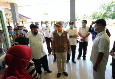 Pastikan Kesiapan Rujukan Tambahan Gubernur Rohidin Tinjau RSUD Muko-muko