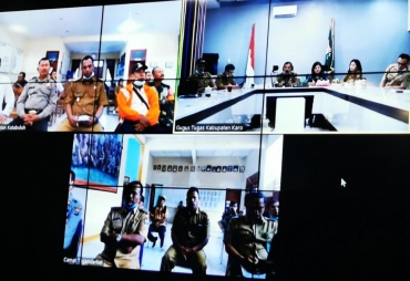 Bupati Karo Ingatkan Camat Ikuti Protokol Penanganan Covid-19 