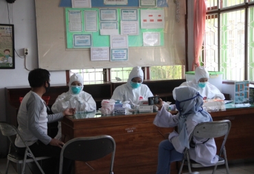 Antisipasi Corona Wartawan Bengkulu Antusias Ikuti Rapid Test