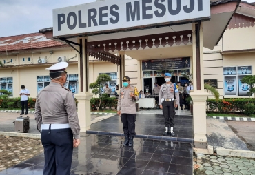 Kapolres Mesuji Himbau Masyarakat Patuhi Maklumat Kapolri