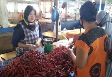 Permintaan Cabai Menurun akibat Pendemi Covid-19
