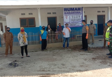 Perangi Covid-19 Kepala Desa Tanjung Sari Siapkan Ruang Isolasi