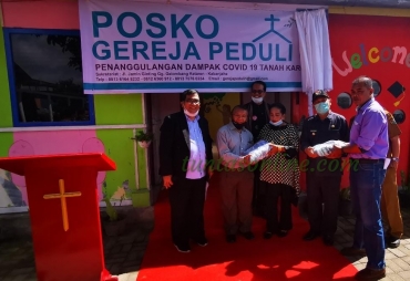 Pandemi Covid-19 Badan Kerjasama Antar Gereja Gotong Royong