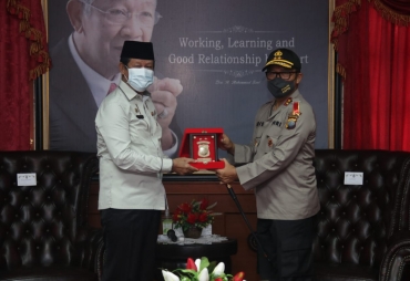 Awali Tugas Kapolda Kepri Silaturrahmi ke Gubernur