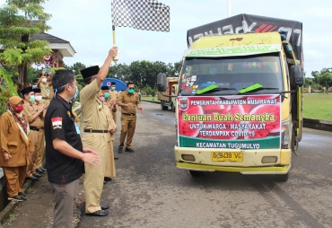 Bupati Musi Rawas Lepas Bansos Sempurna Putaran Kedua