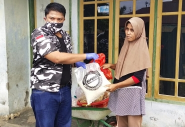 Gelar Bakti Sosial Bapera Bantu Masyarakat dan Panti Asuhan