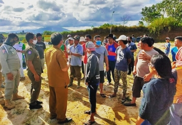 Warga Tolak Jenazah PDP Covid-19 Dimakamkan di TPU Desa Salid