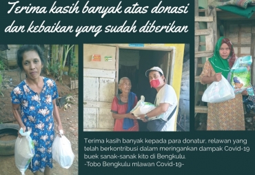 Komunitas Tobo Bengkulu Lawan Covid-19