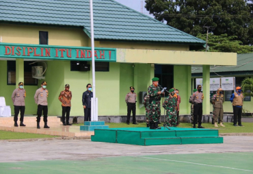 Kodim 0407/BKL Gelar Apel Siaga Penegakan Disiplin