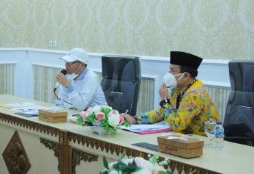 Antisipasi Lonjakan Pasien Covid-19 Gubernur Rohidin dan Tim Ahli Bahas Langkah Jitu