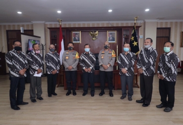 Jalin Sinergi Kapolda Terima Kunjungan PP Polri