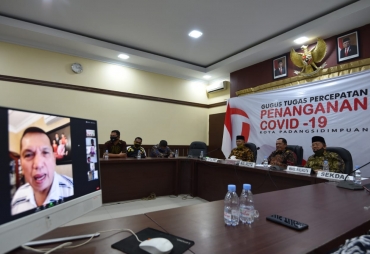 Walikota Sidimpuan dan IKAPADA Halal Bihalal Secara Virtual