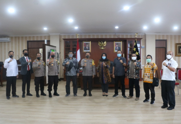 Bahas Sinergitas Pilkada KPU Kunjungan ke Polda Kepri