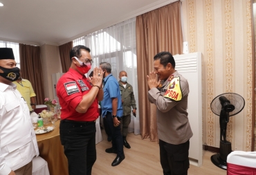 Kapolda Kepri Terima Kunjungan Silaturrahmi Ketua Partai Politik Daerah