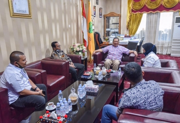 BNNK Tapsel Temui Walikota Sidimpuan
