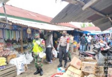 Kesiapan New Normal Personil Gabungan Gelar Patroli